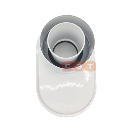 Адаптер моноблочный PPR/Al   Camino Ø 80/125 мм - 80/80 (для конденсационных котлов)