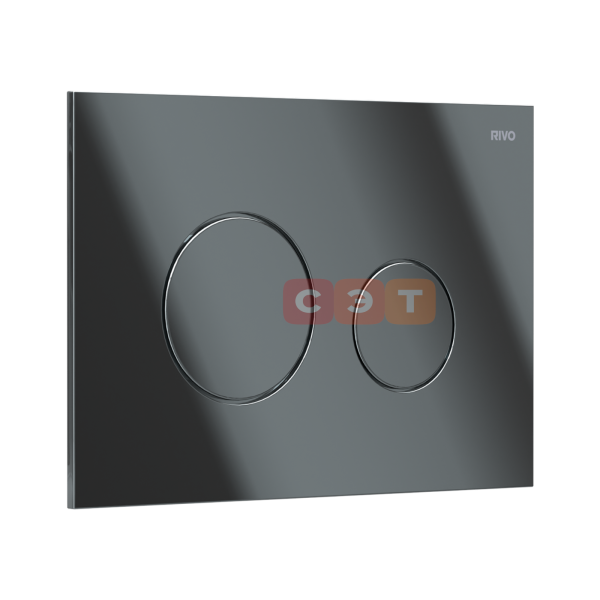 Панель смыва RIVO Touch Neo Хром глянцевый