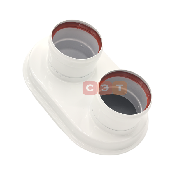 Адаптер котла одноблочный алюминий (BAXI, VIESSMANN) Camino