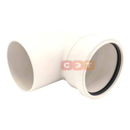 Отвод полипропиленовый 87°,  диам. 110 мм BAXI (KMT-Китай)