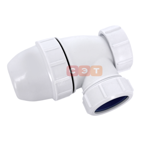 Сифон бутылочный 1 1/2 x 40 мм без выпуска, не регулир. по высоте, выход компресс. 40 мм McAlpine