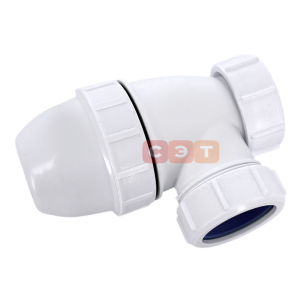 Сифон бутылочный 1 1/2 x 40 мм без выпуска, не регулир. по высоте, выход компресс. 40 мм McAlpine