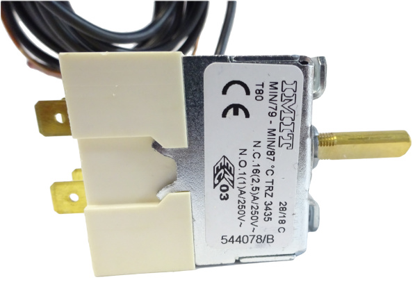 Термостат TRZ/B (1ст. 40-78град,2ст. 79-87град)   