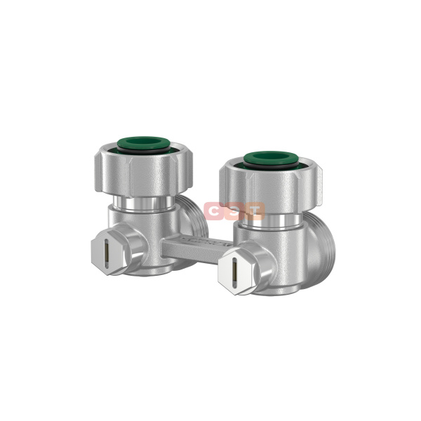Узел нижнего подключения Exclusive Line E2/50 угловой, 3/4x3/4" с конусными вставками 3/4"