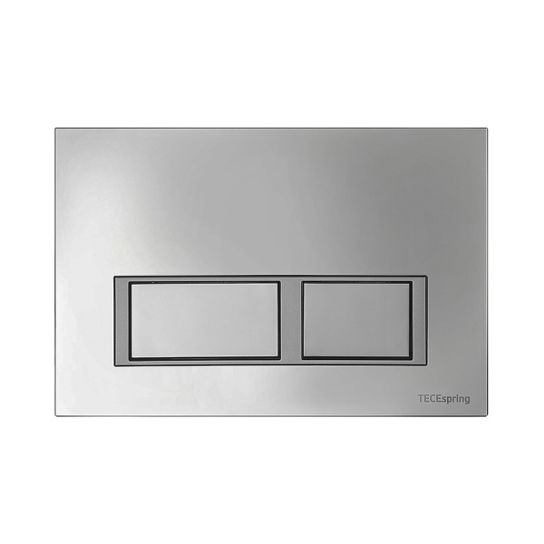 Инсталляция TECEbase +унитаз модель Basic (панель-прямоугольные кнопки, хром глянцевый)  /модуль, комплект крепежа, панель смыва,  изоляционная пластина/