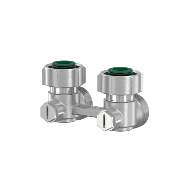 Узел нижнего подключения Exclusive Line E2/50 угловой, 3/4x3/4" с конусными вставками 3/4"