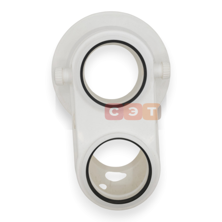 Переходник Bi-Flux с диам. 60/100 на 2x80 мм (DY868)