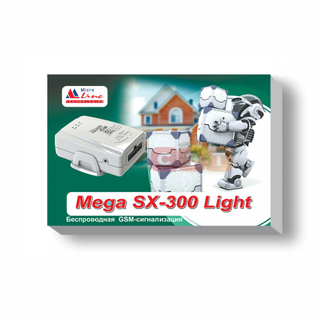 Охранная GSM сигнализация MEGA SX-300 Light
