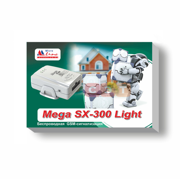 Охранная GSM сигнализация MEGA SX-300 Light
