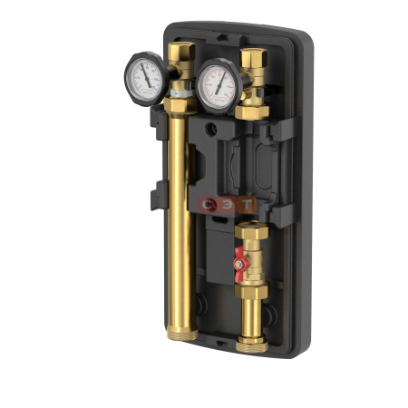 Насосная группа без смесителя MeiFlow Top S UC-L DN25 (без насоса, с дополнительным краном)