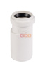 Муфта переходная d 40 /d 32  HTRw ( белая )