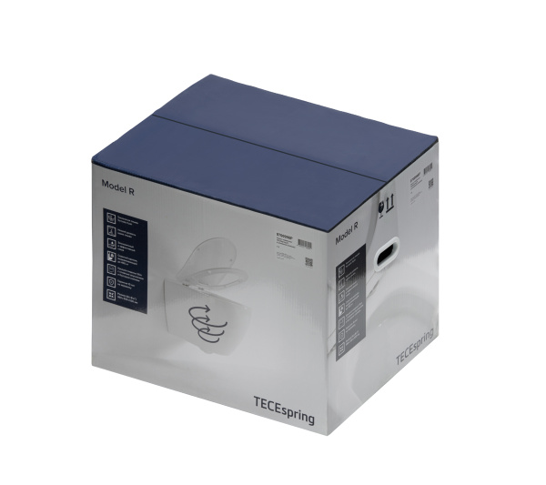 Инсталляция TECEbase +унитаз модель R (панель-круглые кнопки, хром глянцевый)  /модуль, комплект крепежа, панель смыва,  изоляционная пластина/