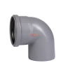 Отвод однораструбный 87* d 110 (СЕРАЯ)