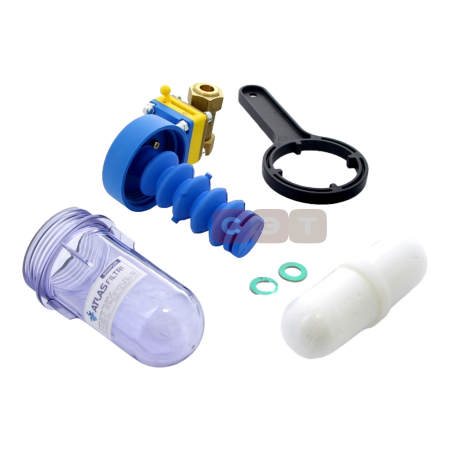 Фильтр с системой анти-накипи (с системой Bypass) DOSAPLUS 3  1/2"