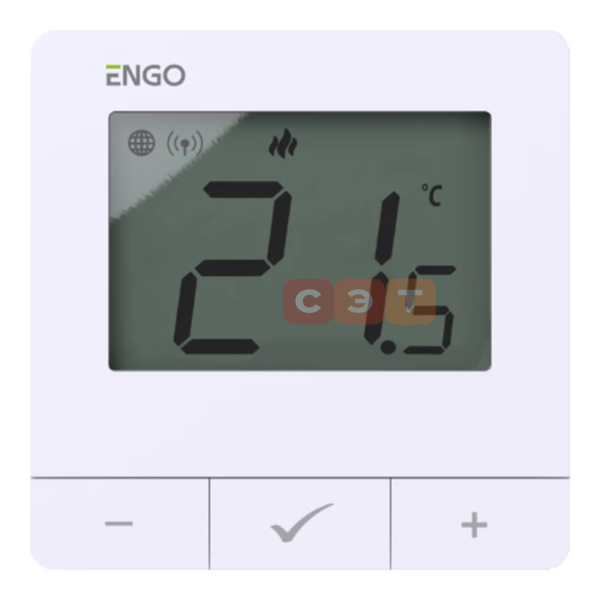 Умный терморегулятор ZigBee/868 МГц, 230В, белый Engo  E25-230W