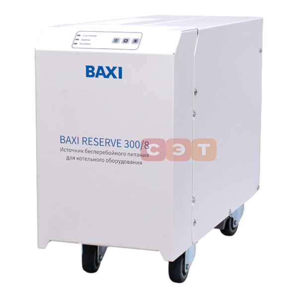 Аккумулятор емкостью 100 Ач для источника бесперебойного питания BAXI Reserve 300/8