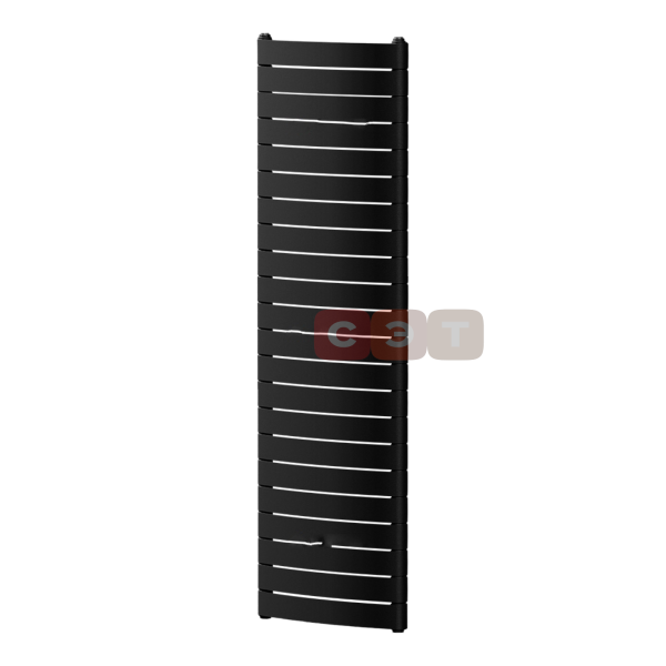 Радиатор биметаллический вертикальный Rifar CONVEX VR 500 (22 секций, боковое подкл., цвет Тит) CONV500-22TI