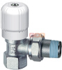 Угловой регулирующий вентиль с ВР  1/2"