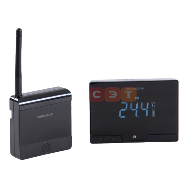 Термостат комнатный TEPLOCOM TS-Prog/LUX-RF