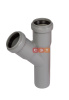 Тройник косой  раструбный 45*  32 / 32  HTEA ( серый )