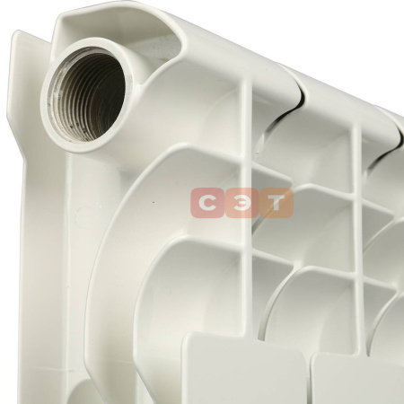 Радиатор алюминиевый секционный RAL 9016 Rommer Profi 350 (12 секций)