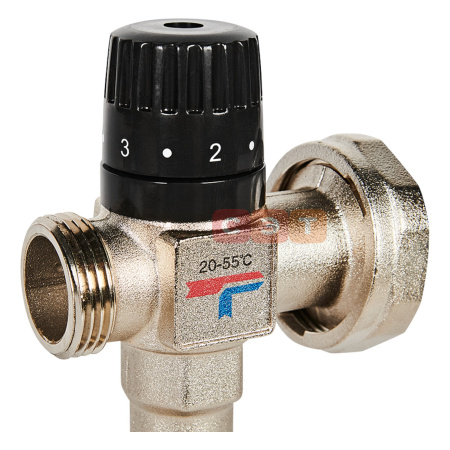Насосно-смесительный узел с термостатическим клапаном 20-55°С, без насоса ROMMER