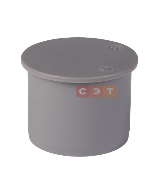 Заглушка d  40  HTM ( серая )