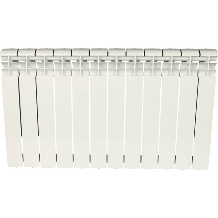 Радиатор алюминиевый секционный RAL 9016 Rommer Profi 500 (12 секций)