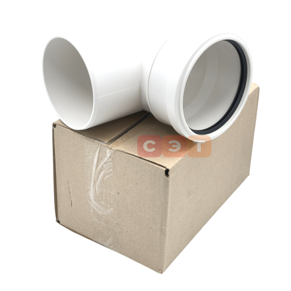 Отвод полипропиленовый 87°,  диам. 110 мм BAXI (KMT-Китай)