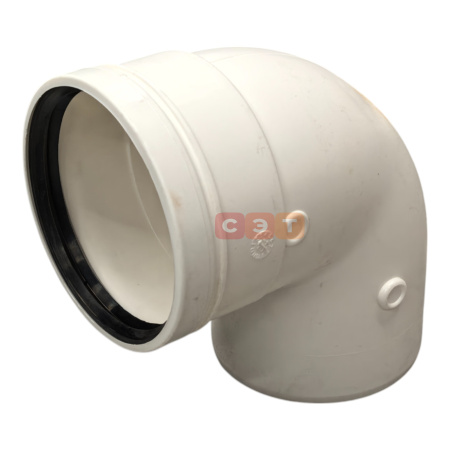 Комплект коаксиального дымохода PPR/Al   Camino Ø100/150 мм  (труба с кончанием, отвод)