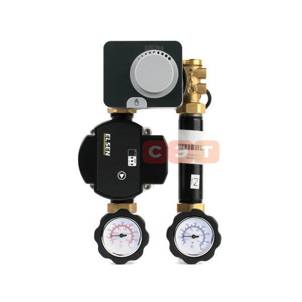 Насосная группа смесиетльная Elsen 3/4" (трехходовой смесительный клапан, без насоса)