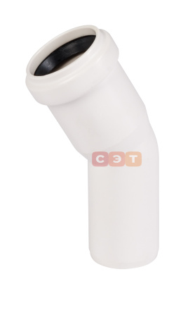 Отвод однораструбный 30* d  32  HTBw ( белый )