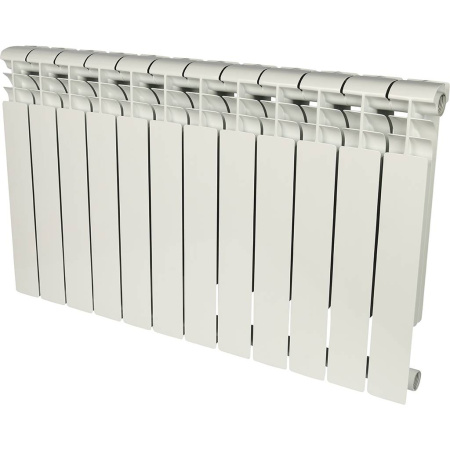 Радиатор алюминиевый секционный RAL 9016 Rommer Profi 500 (12 секций)