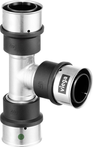 Пресс-тройник редукционный 50 x 32 x 50 (Viega)