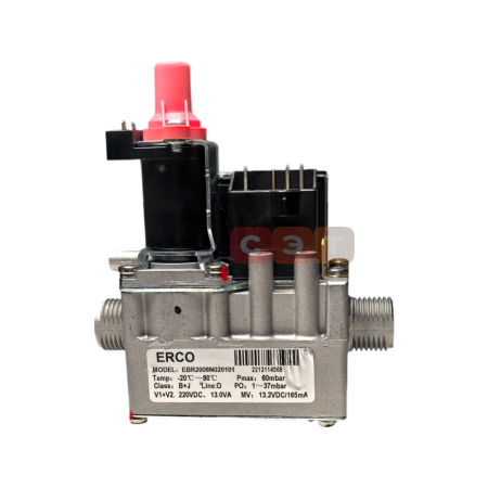 Газовый клапан ERCO EBR2008N020101 220 резьба 1/2