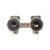 Узел нижнего подключения Exclusive Line E1/50 угловой, 1/2x3/4" c ниппелями 1/2"