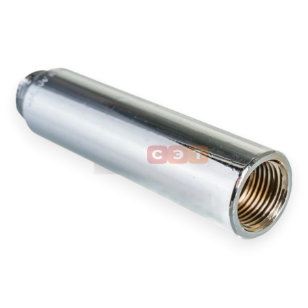 Удлинительная гайка усиленная латунная (хромированная)  1/2" х100 General Fittings