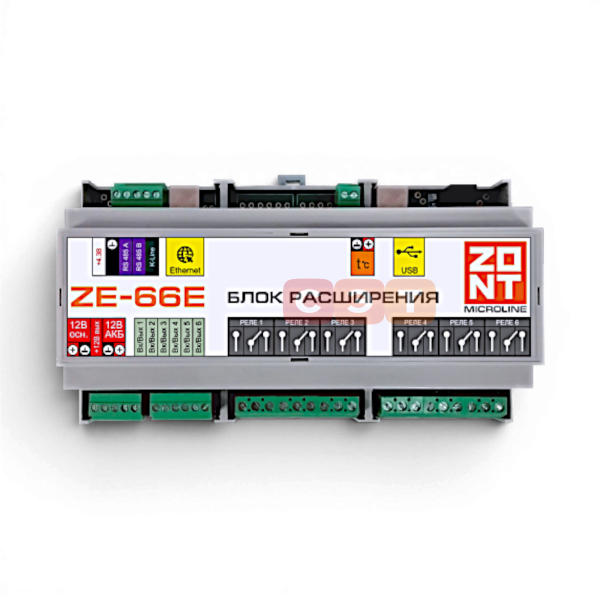 Блок расширения ZE-66E с Etherrnet