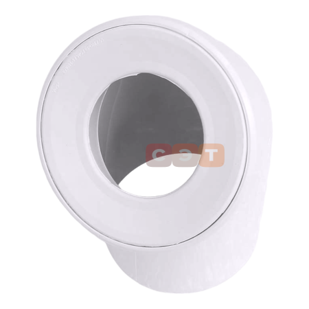 Соединительный отвод для унитаза 45° (110мм, альпийский белый) (Viega)