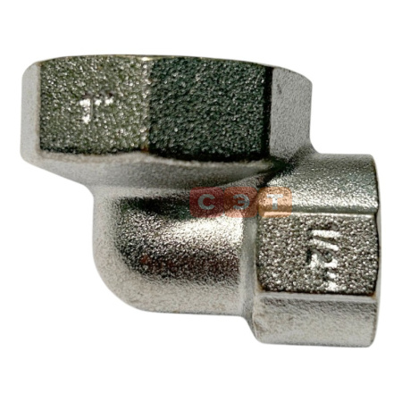 Угол редукционный ВВ 1" х 1/2" хромированный 