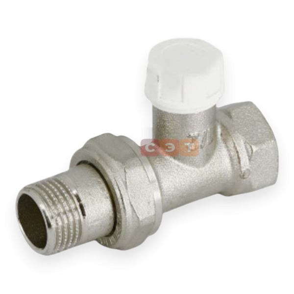 Вентиль запорный прямой НВ  1/2" 