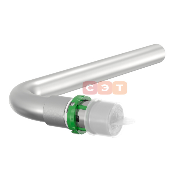 Пресс-уголок 90° для подключения радиатора SkinPress  200mm 16x2 (латунь) COMAP