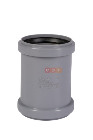 Муфта двойная d  75  HTMM ( серая )