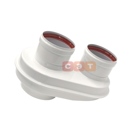 Адаптер котла одноблочный алюминий (BAXI, VIESSMANN) Camino