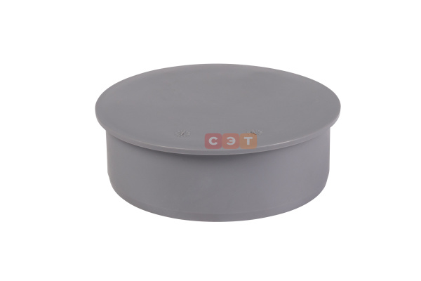 Заглушка d 110  HTM ( серая )