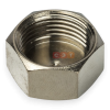 Заглушка ВР латунная (никелированная) 1" 1/2 General Fittings