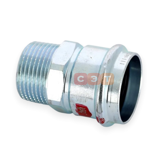 Муфта с НР  28 х  3/4" оцинкованная сталь (Prestabo) серия 1111