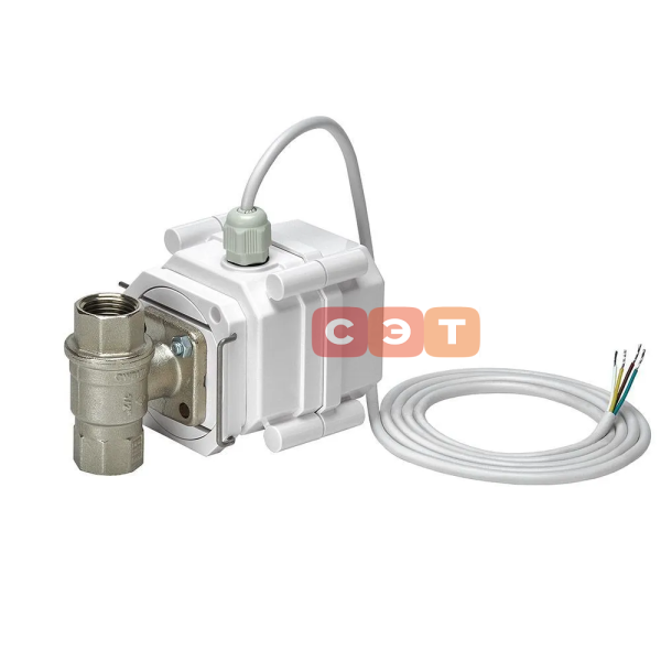 Полнопроходной шаровой кран с электроприводом 12V (серия TIEMME)  1/2"