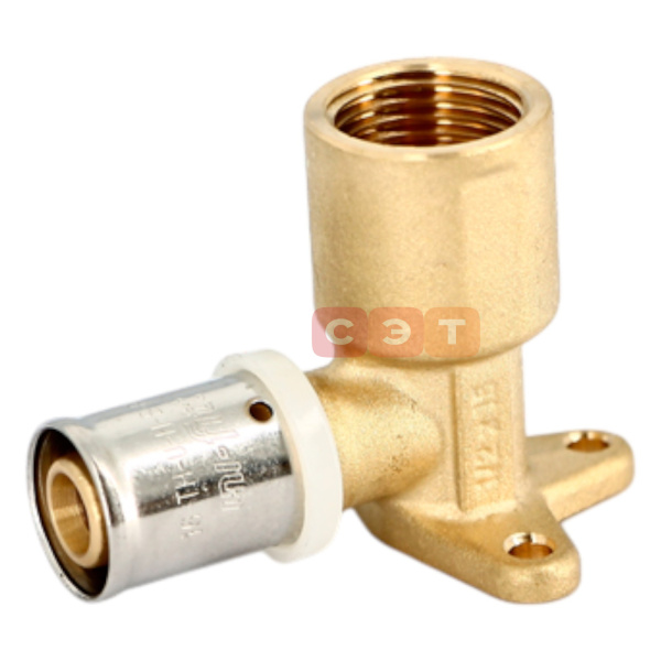 Водорозетка пресс с ВР 20х1/2" h=46 мм Uni-Fitt