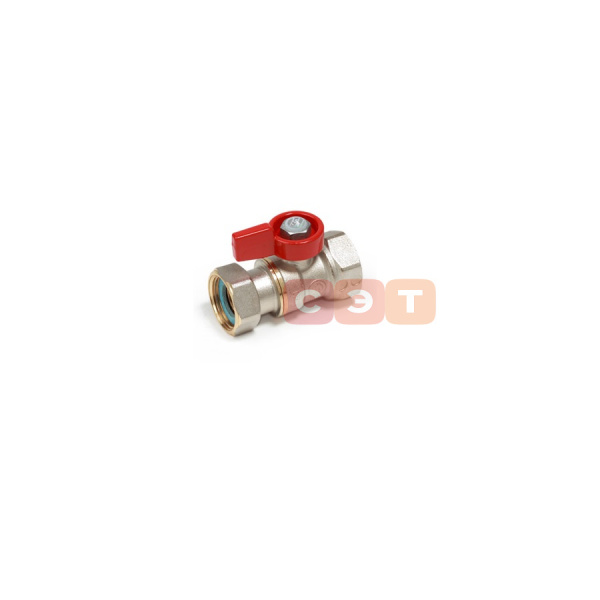 Кран шаровый с накидной гайкой ВР-ВР R251P-1 (флажок) 3/4"